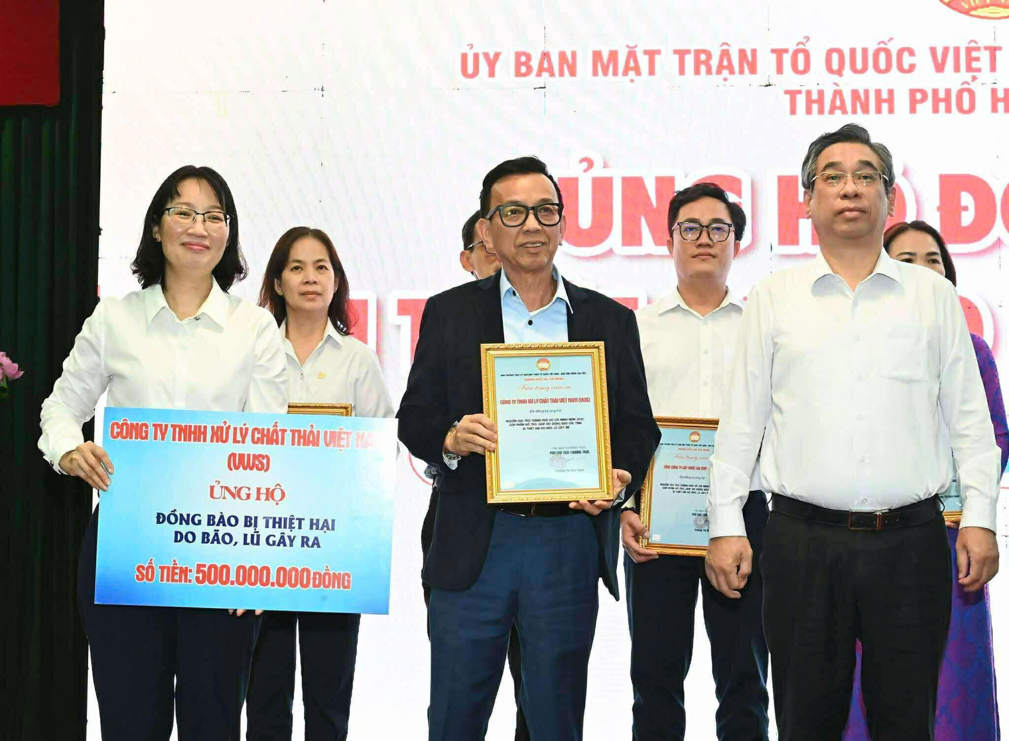 VWS ủng hộ 500 triệu đồng giúp đồng bào bị thiệt hại do bão lũ- Ảnh 1.