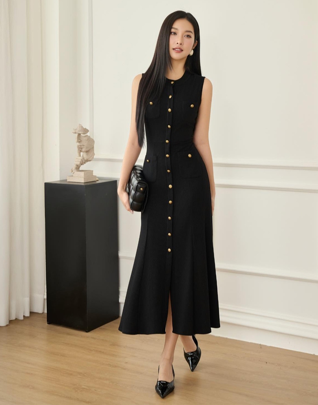 Váy midi - Ảnh 1.