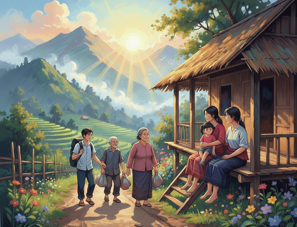 Về với yêu thương - Truyện ngắn dự thi của Trần Hiền - Ảnh 1.