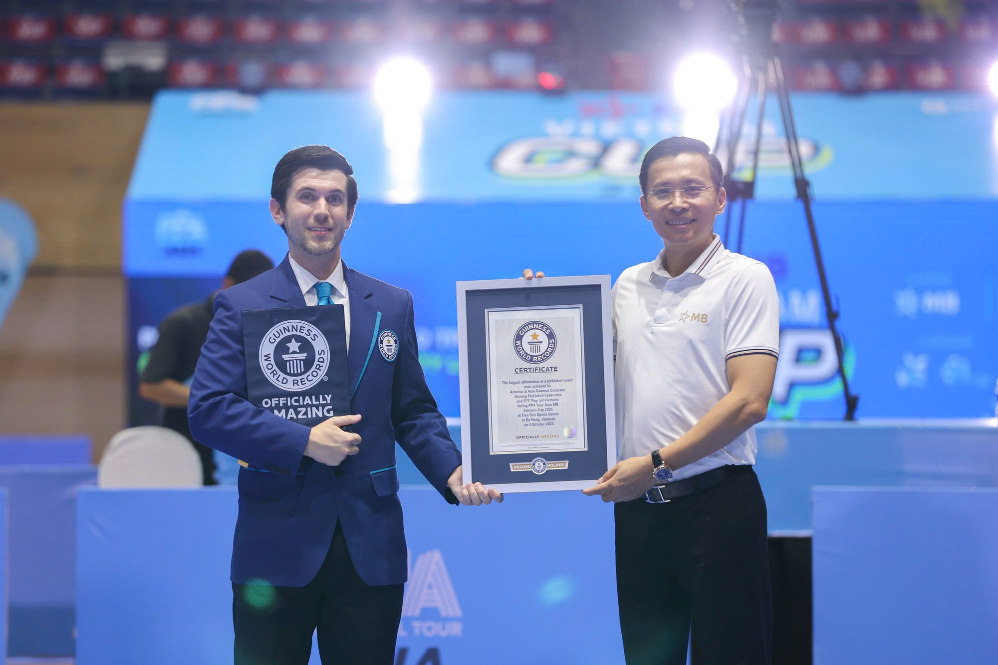 Việt Nam ghi danh trên bản đồ kỷ lục Guinness Thế giới với PPA Tour Asia - MB Vietnam Cup 2025 - Ảnh 1.