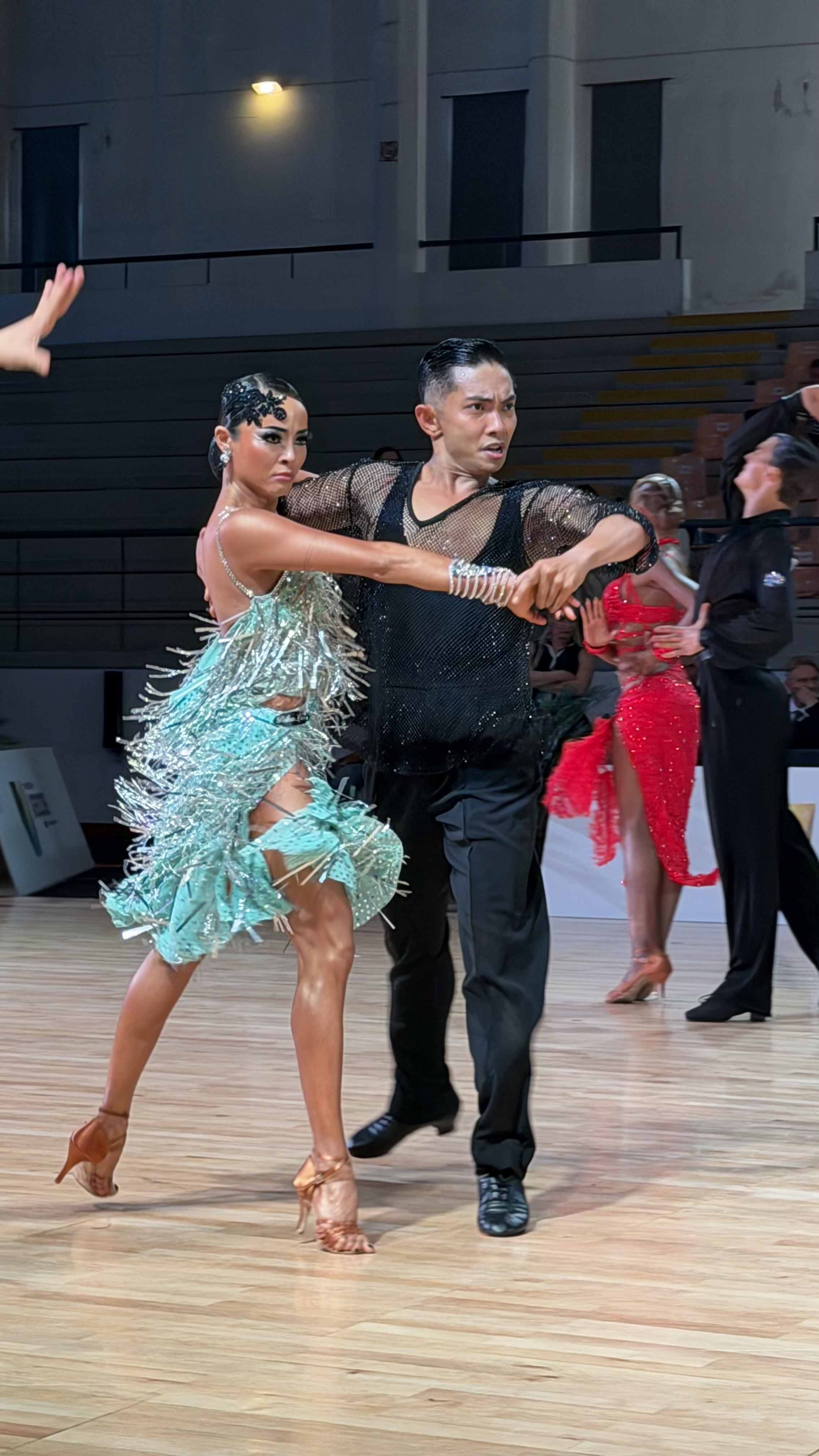 Việt Nam lọt top 16 khiêu vũ thể thao Thế giới Latin Trung niên 2 2 Cặp đôi VĐV dancesport Việt Nam lọt top 16 Vô địch Thế giới Latin lứa tuổi Trung niên 2 - Ảnh 2.