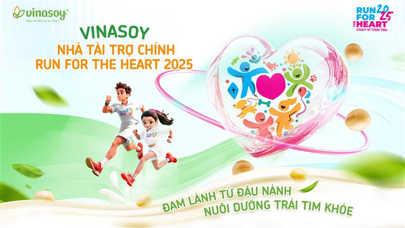 Vinasoy tiếp sức triệu nhịp tim tại Run For The Heart 2025- Ảnh 1.