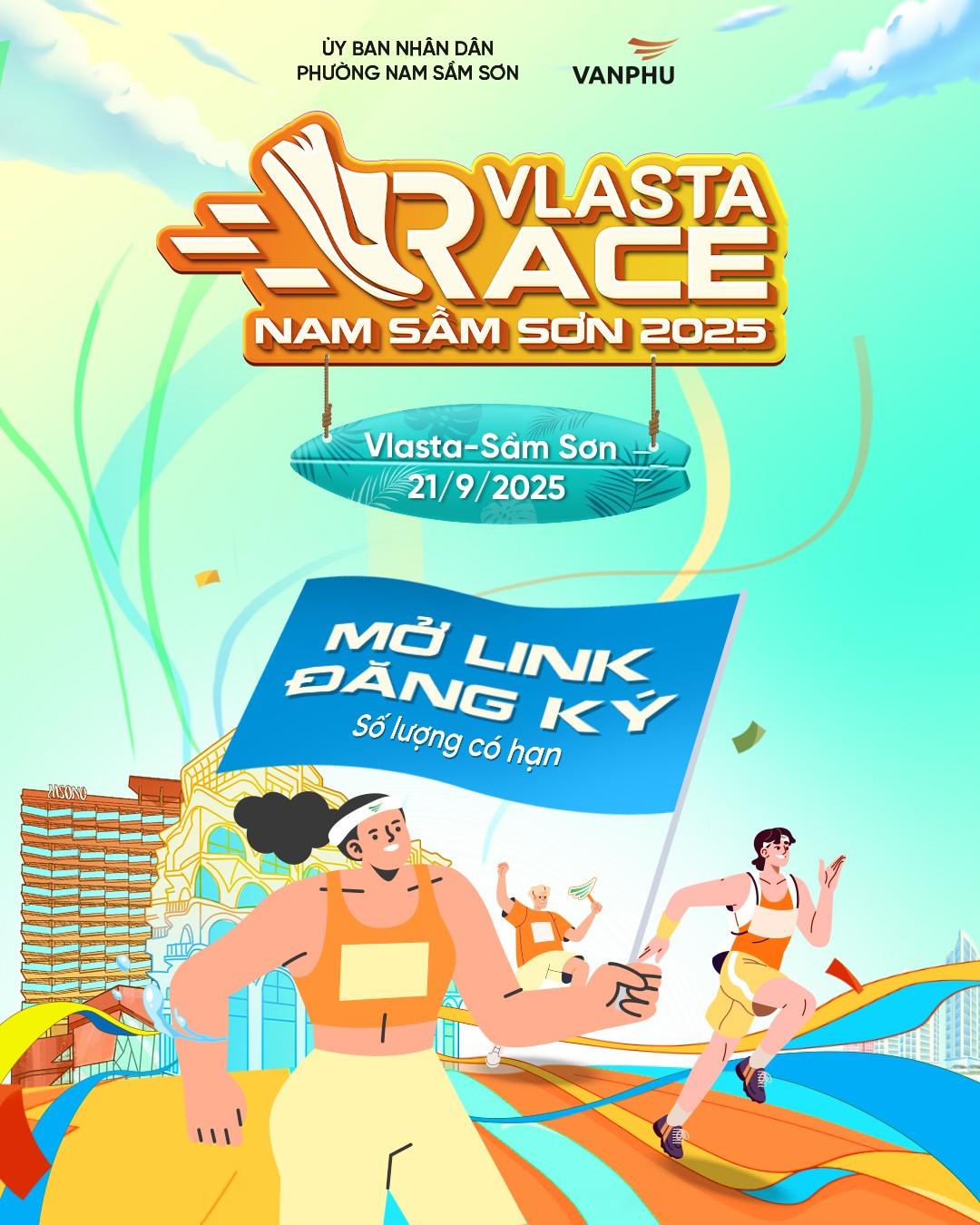 Vlasta Race Nam Sầm Sơn 2025 - Bước chạy tiên phong thắp sáng tinh thần, bản lĩnh xứ Thanh- Ảnh 1.