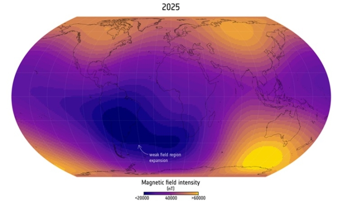 SAA tăng thêm 25% về diện tích mỗi năm kể từ năm 2014. Ảnh: ESA