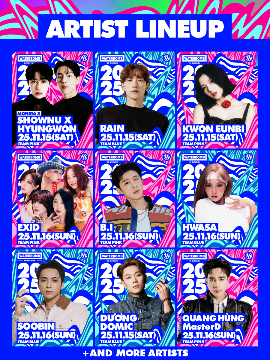 WATERBOMB mang dàn sao cực hot về TP. HCM: Từ Bi Rain đến Jay Park, và có cả nữ thần gợi cảm thế hệ mới!- Ảnh 1. WATERBOMB mang dàn sao cực hot về TP. HCM: Từ Bi Rain đến Jay Park, và có cả nữ thần gợi cảm thế hệ mới!- Ảnh 1.
