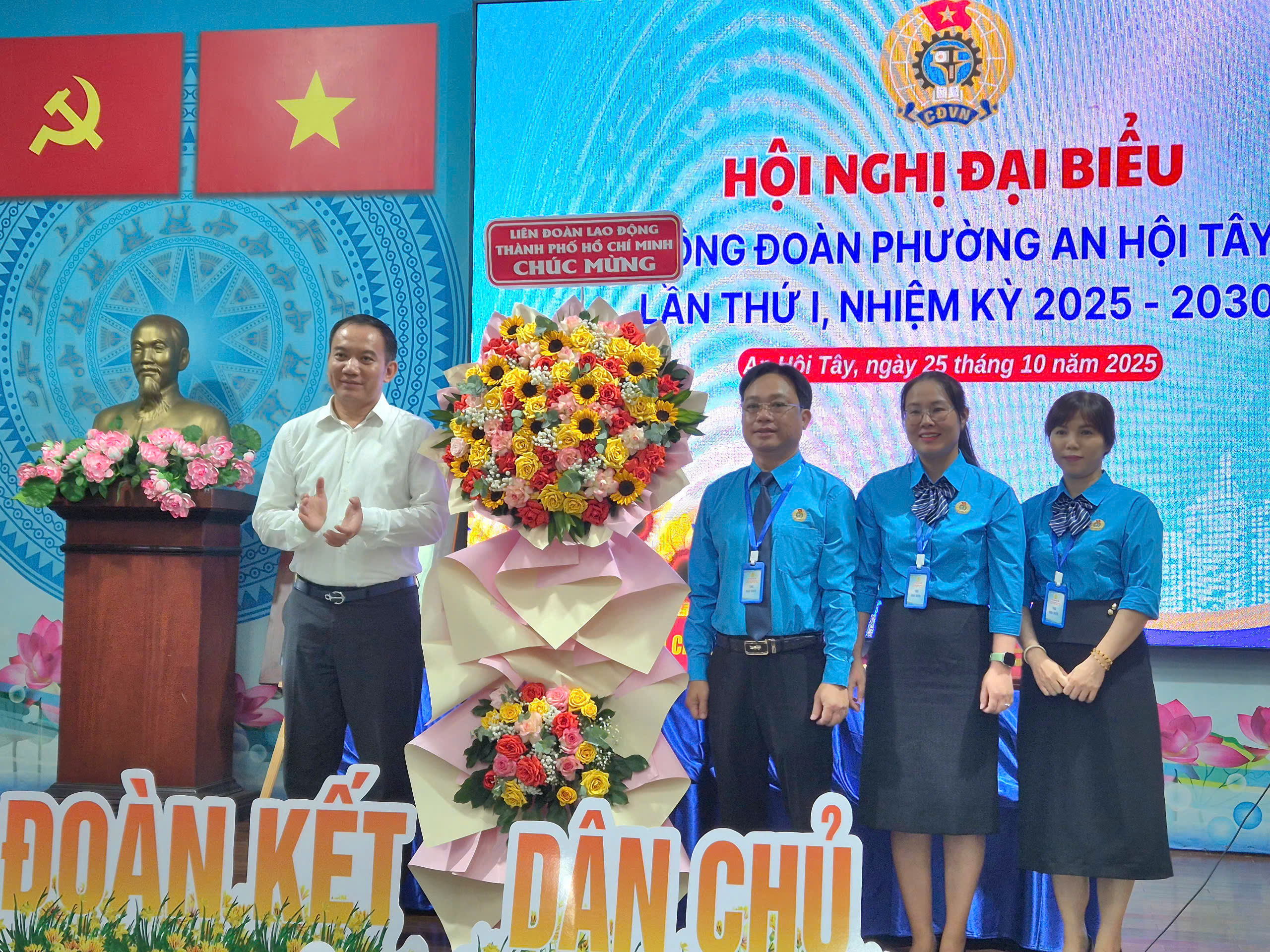 Xây dựng Công đoàn phường An Hội Tây vững mạnh về mọi mặt - Ảnh 1.