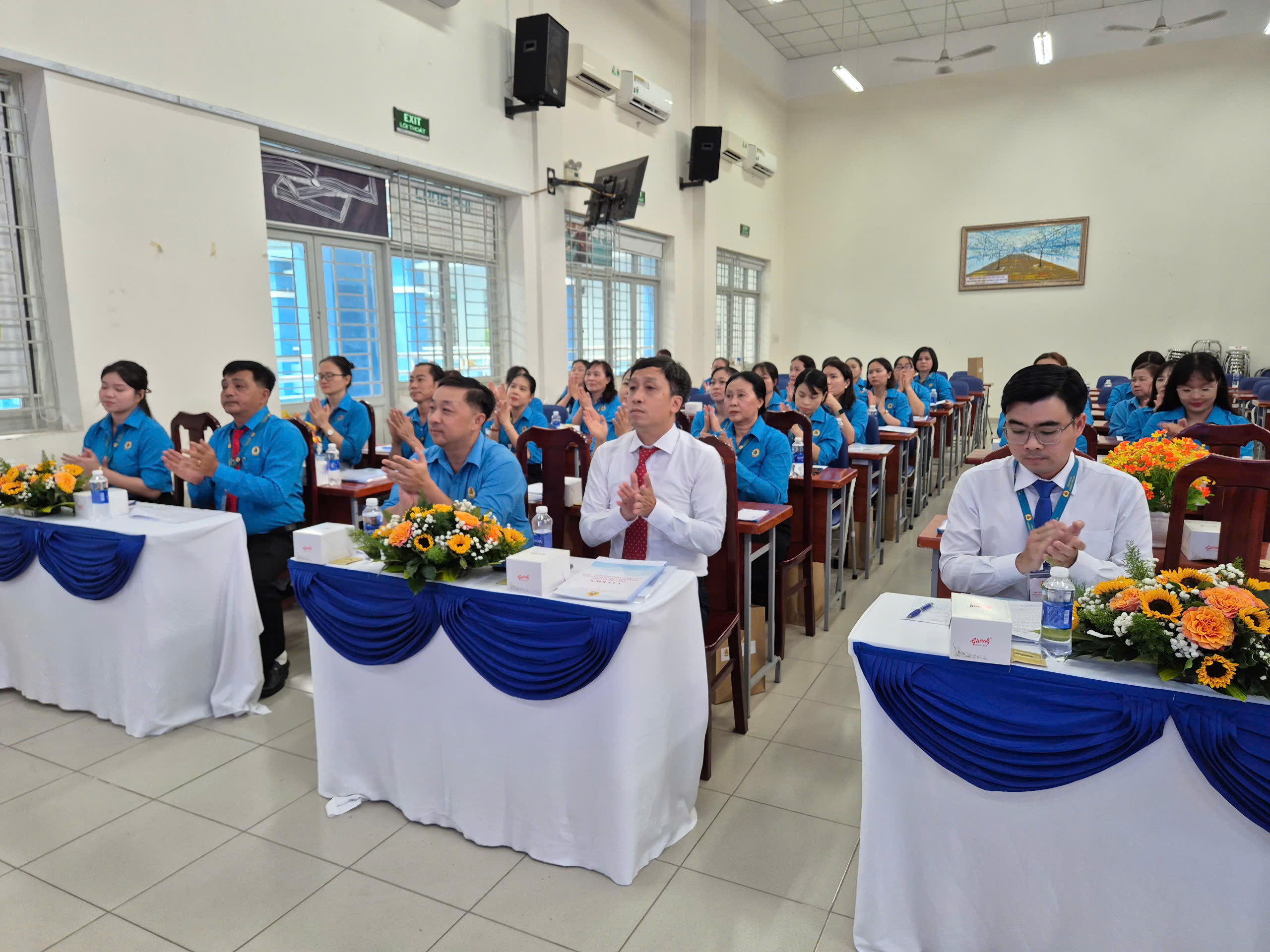 Công đoàn phường Tân Sơn: Xây dựng tổ chức Công đoàn vững mạnh toàn diện - Ảnh 1.