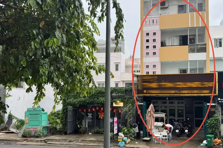 Căn nhà bà T xây trên đất bà H. Ảnh: HT xay-nha-tren-dat-nguoi-khac.png