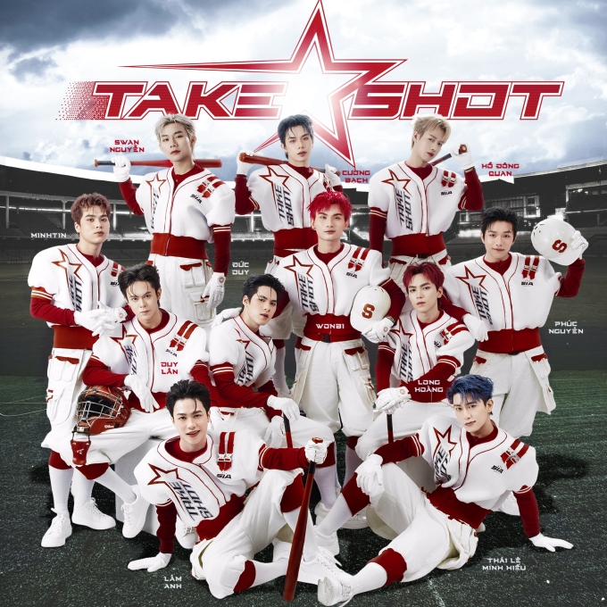 Đội hình nghệ sĩ trẻ tham gia chương trình tuyển chọn nhóm nhạc nam mới của Yeah1. Ảnh: YEG