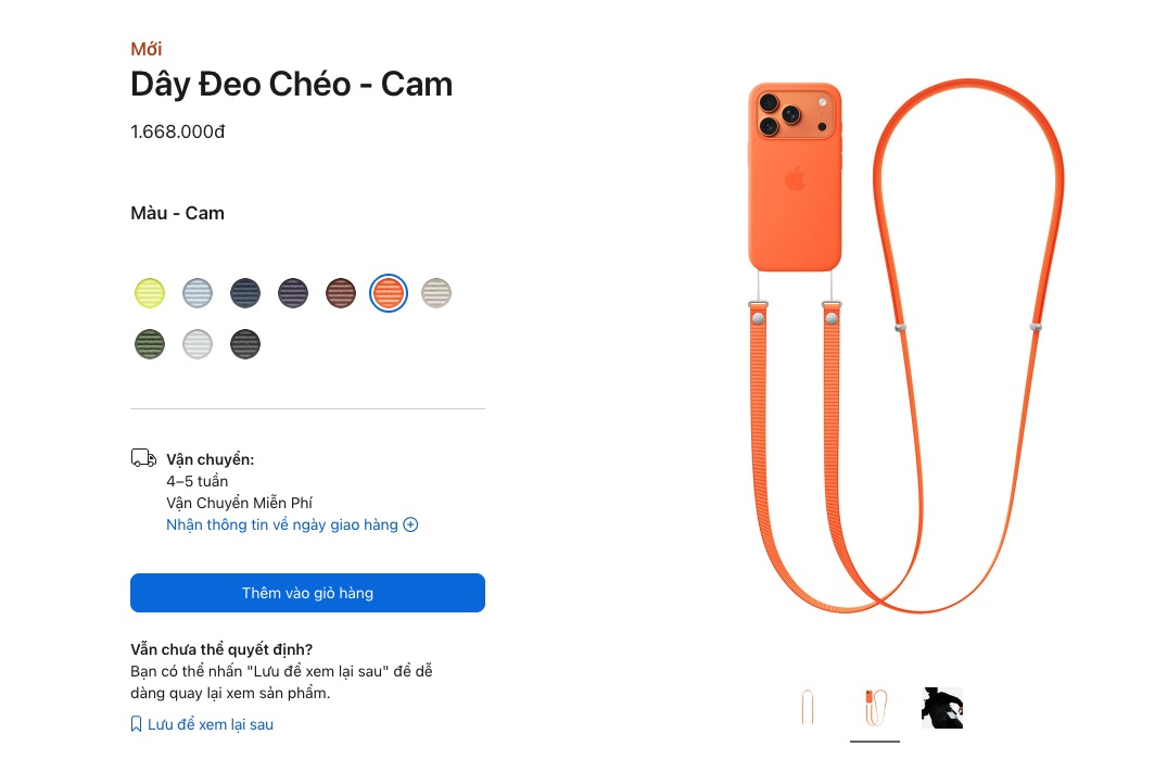 Apple ra quân, Google theo sau: iPhone 17 mở trend mới, biến dây đeo từ “hàng chợ” thành phụ kiện chính hãng?- Ảnh 1.