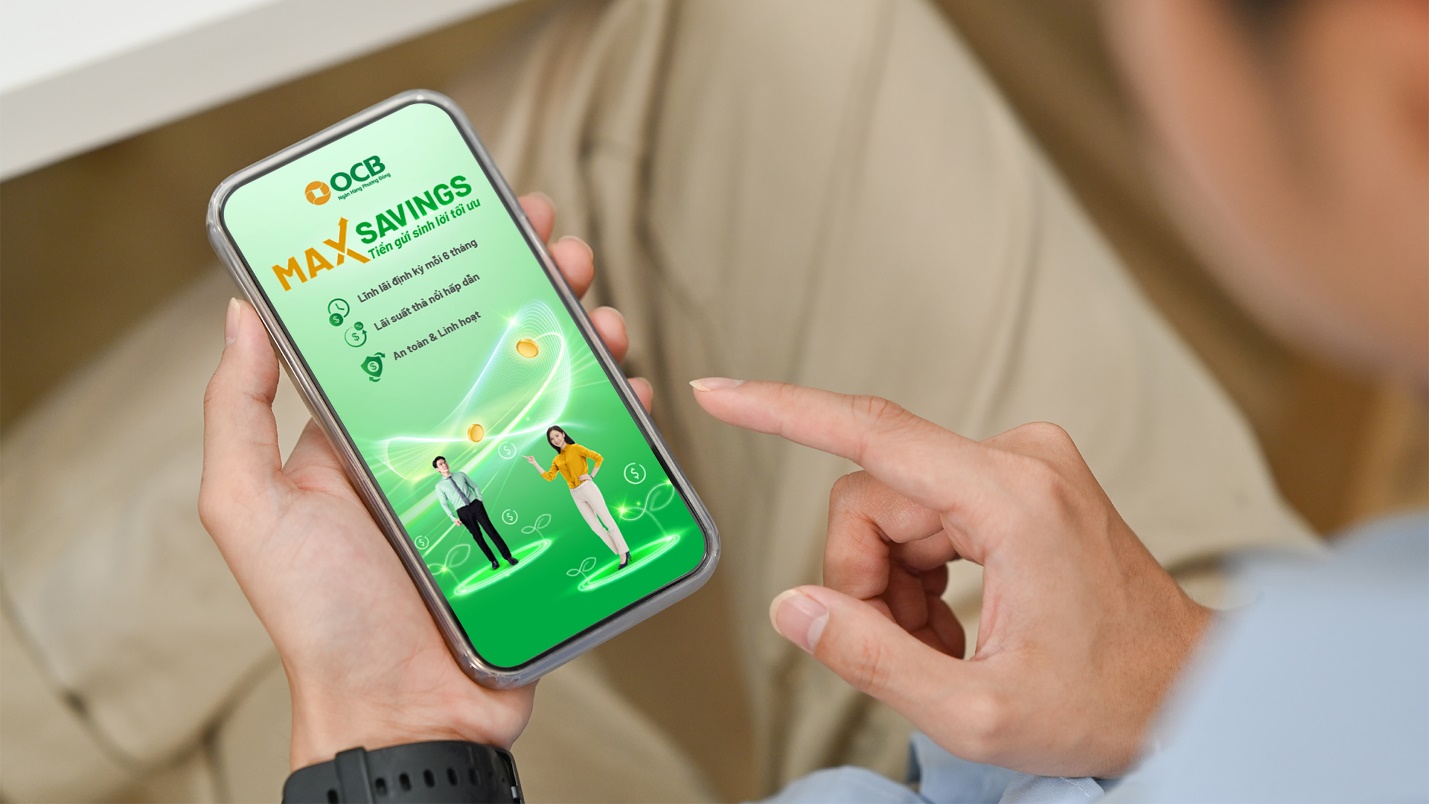 Xu hướng mới: tiền gửi sinh lời tối ưu tại OCB- Ảnh 1. Xu hướng mới: tiền gửi sinh lời tối ưu tại OCB- Ảnh 1.