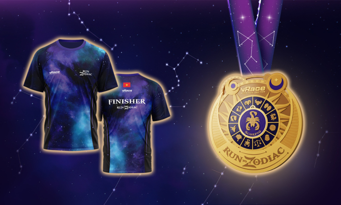 Hai vật phẩm finisher của giải đấu. Ảnh: vRace