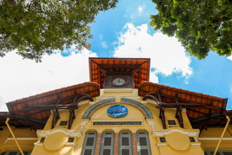 Một góc Đại học Sài Gòn.