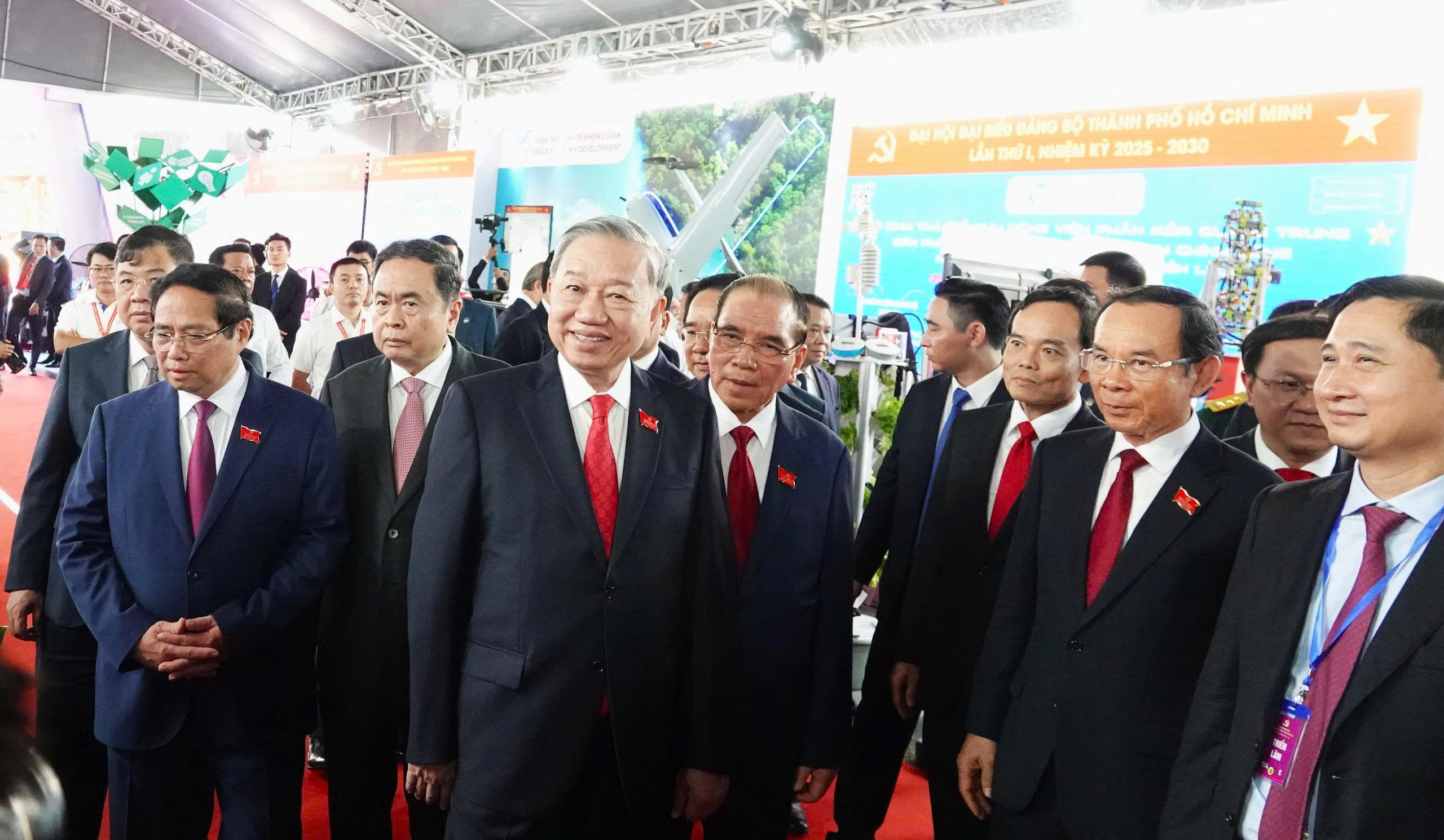 Tổng Bí thư Tô Lâm dự Đại hội đại biểu Đảng bộ TP.HCM lần thứ I- Ảnh 4.