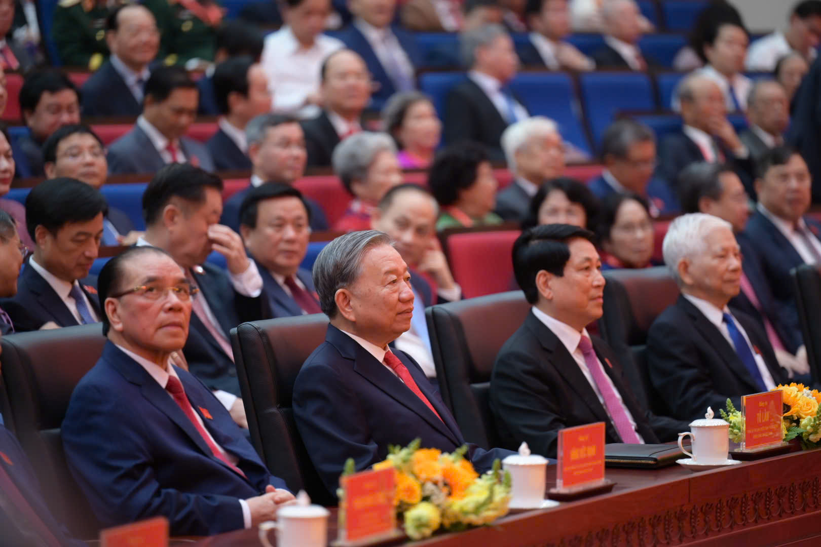 Tổng Bí thư Tô Lâm dự Đại hội đại biểu Đảng bộ TP.HCM lần thứ I- Ảnh 9.