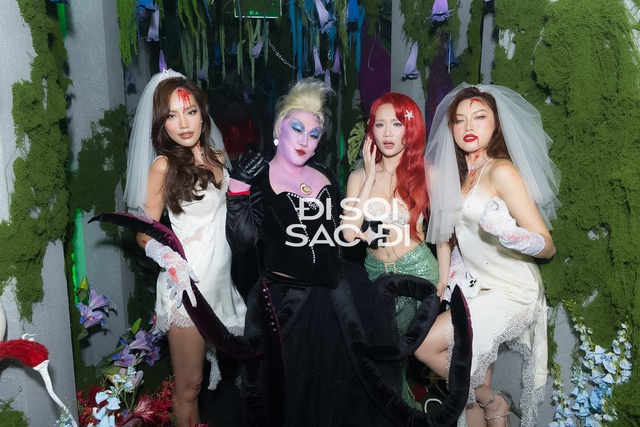 Đại tiệc Halloween đỉnh nhất showbiz Việt: Quỳnh Anh Shyn lộ diện giữa ồn ào, dàn sao hot hoá trang nhận không ra!- Ảnh 6.