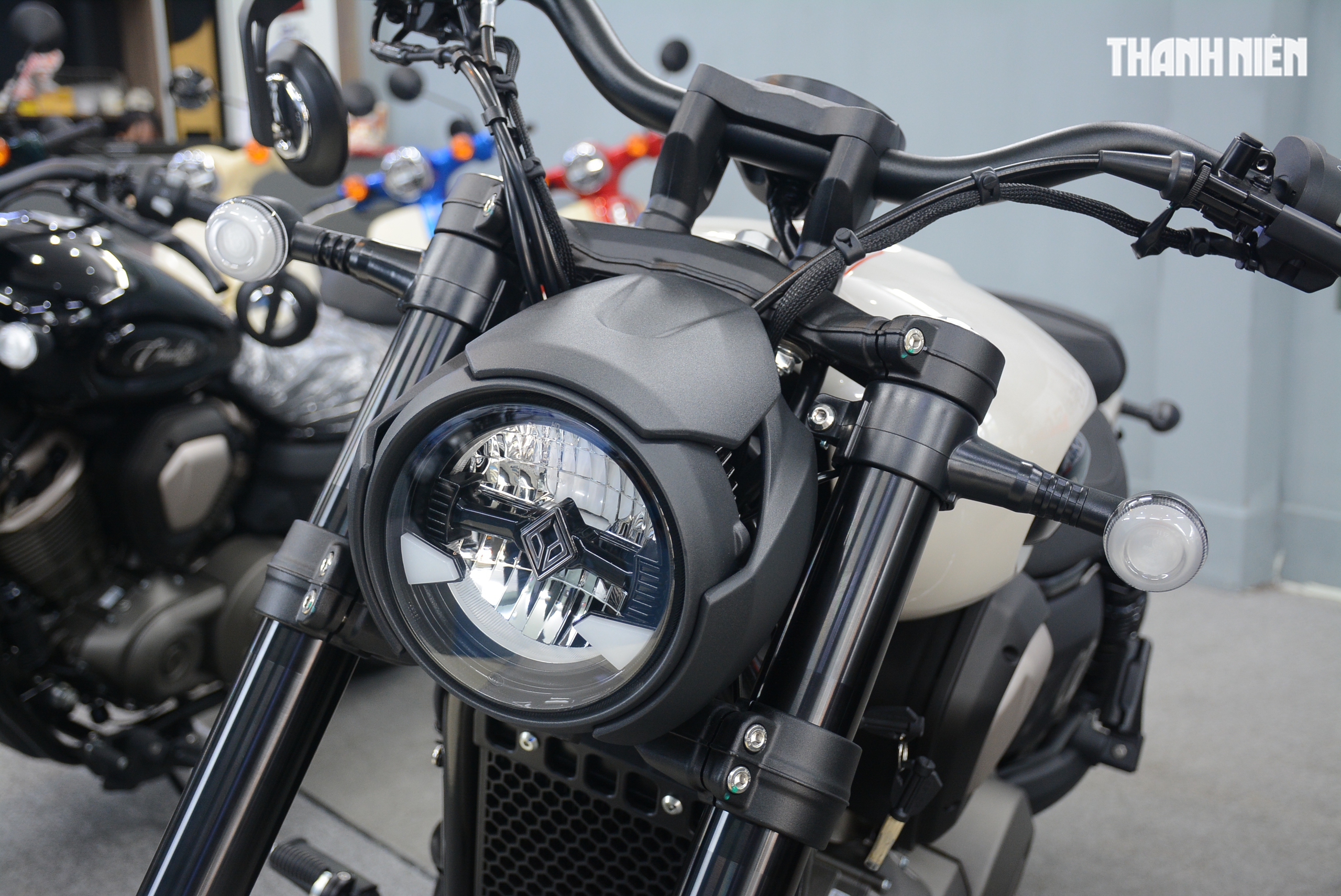 'Xế nổ' hầm hố Benda Chinchilla 500 đầu tiên về Việt Nam, cạnh tranh Honda Rebel 500 - Ảnh 3.