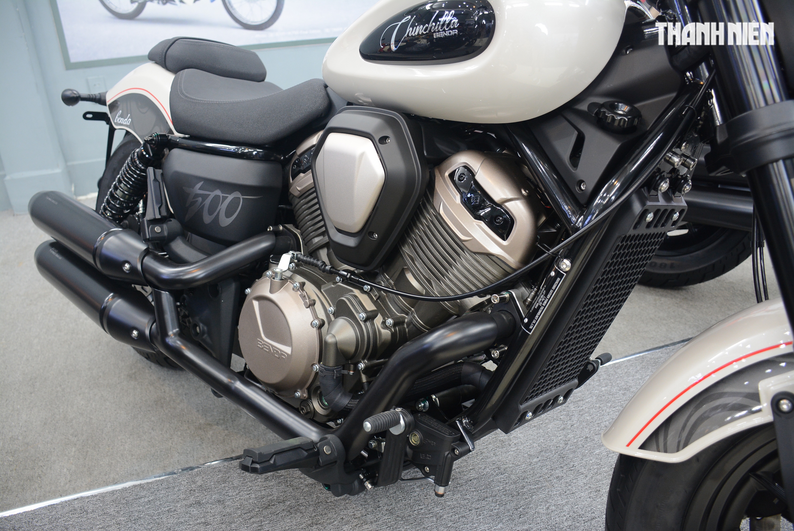 'Xế nổ' hầm hố Benda Chinchilla 500 đầu tiên về Việt Nam, cạnh tranh Honda Rebel 500 - Ảnh 8.