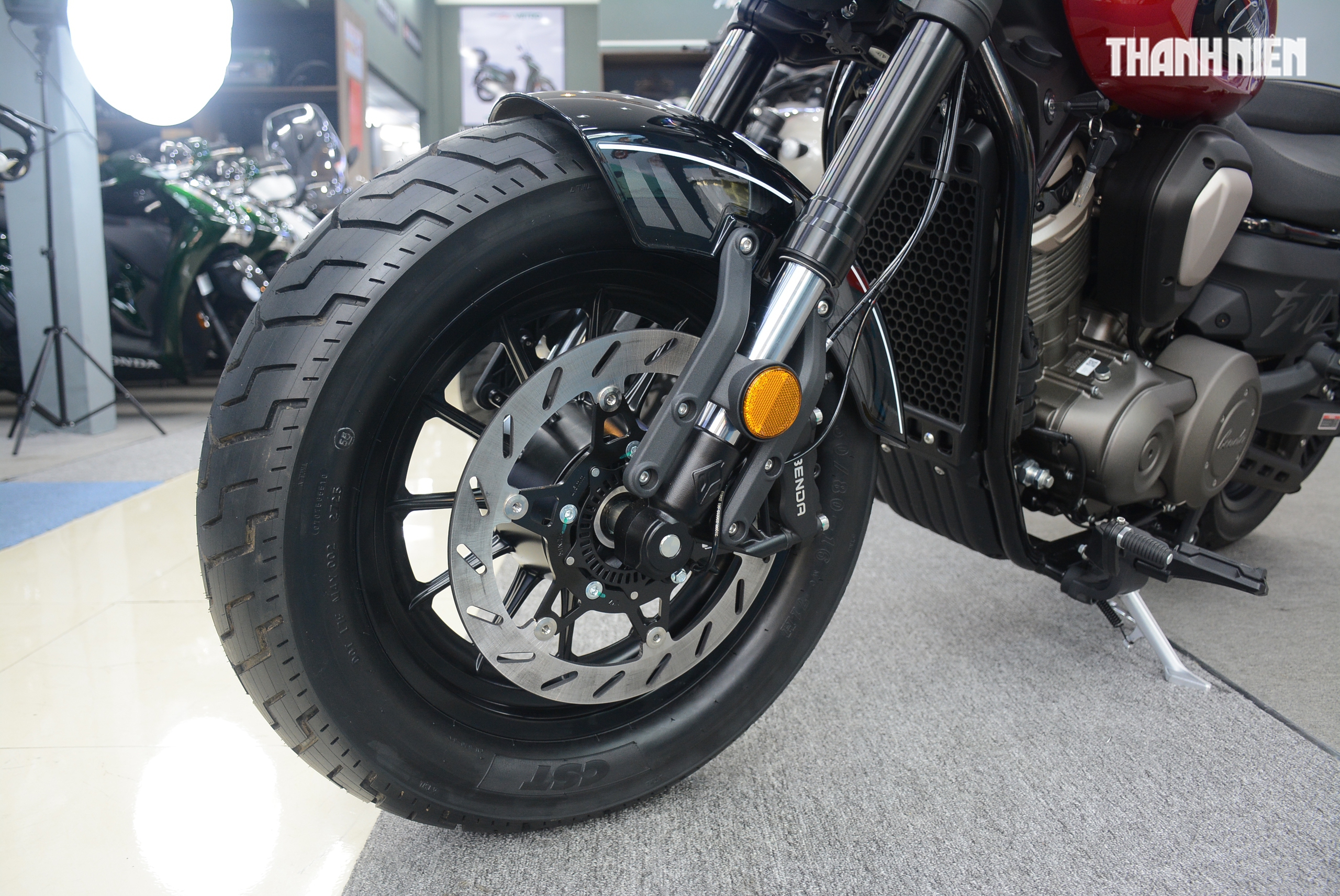 'Xế nổ' hầm hố Benda Chinchilla 500 đầu tiên về Việt Nam, cạnh tranh Honda Rebel 500 - Ảnh 9.