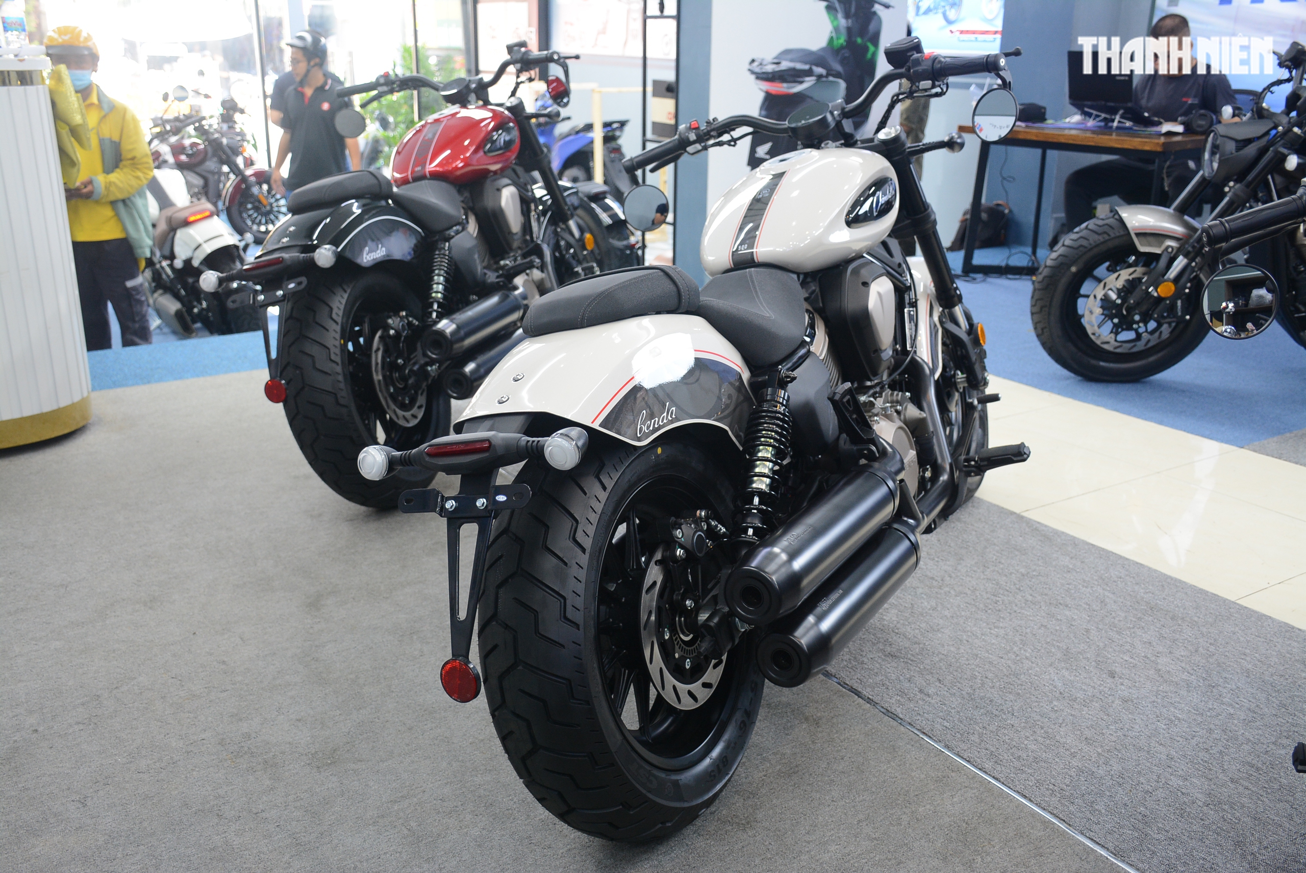 'Xế nổ' hầm hố Benda Chinchilla 500 đầu tiên về Việt Nam, cạnh tranh Honda Rebel 500 - Ảnh 10.