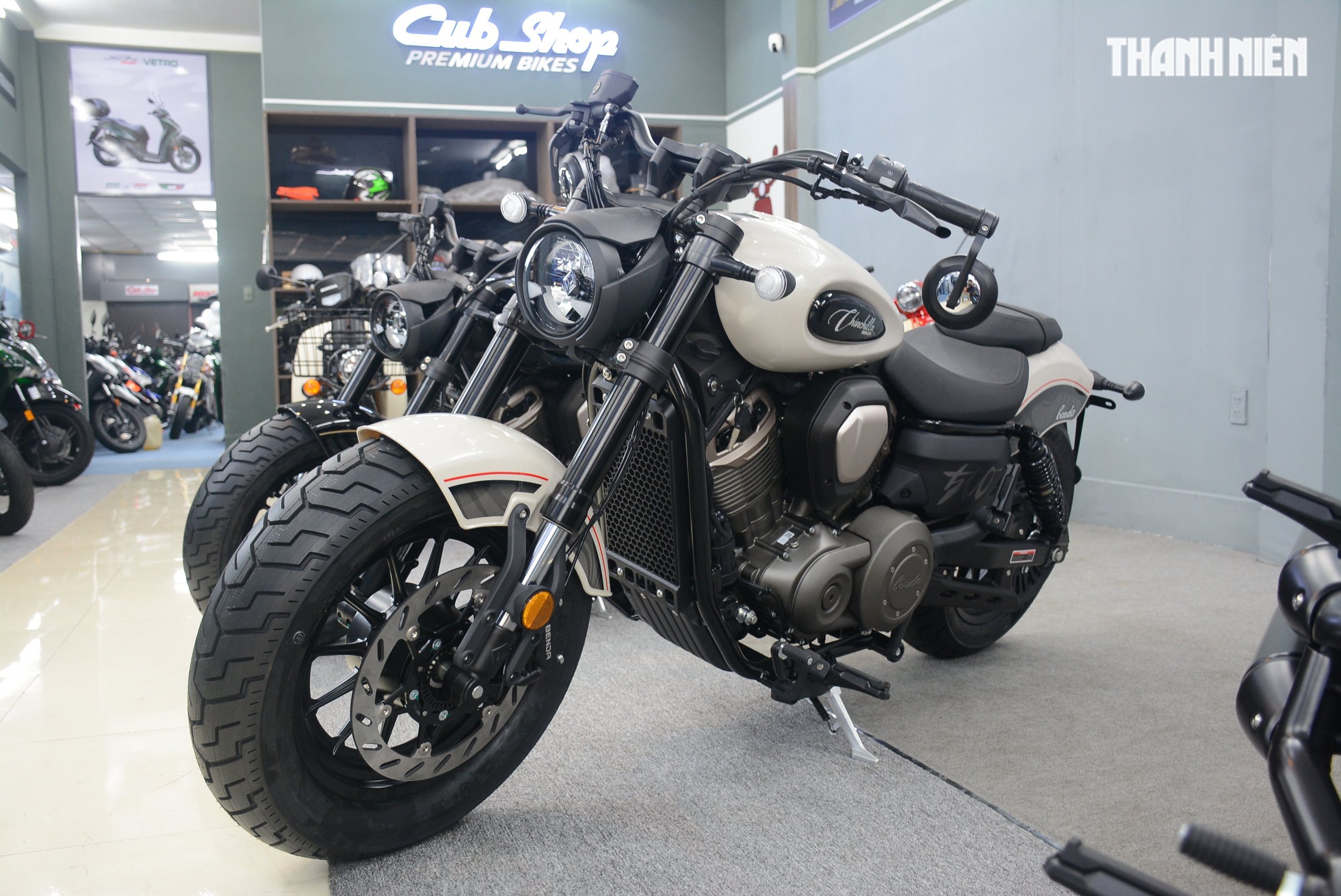 'Xế nổ' hầm hố Benda Chinchilla 500 đầu tiên về Việt Nam, cạnh tranh Honda Rebel 500 - Ảnh 11.
