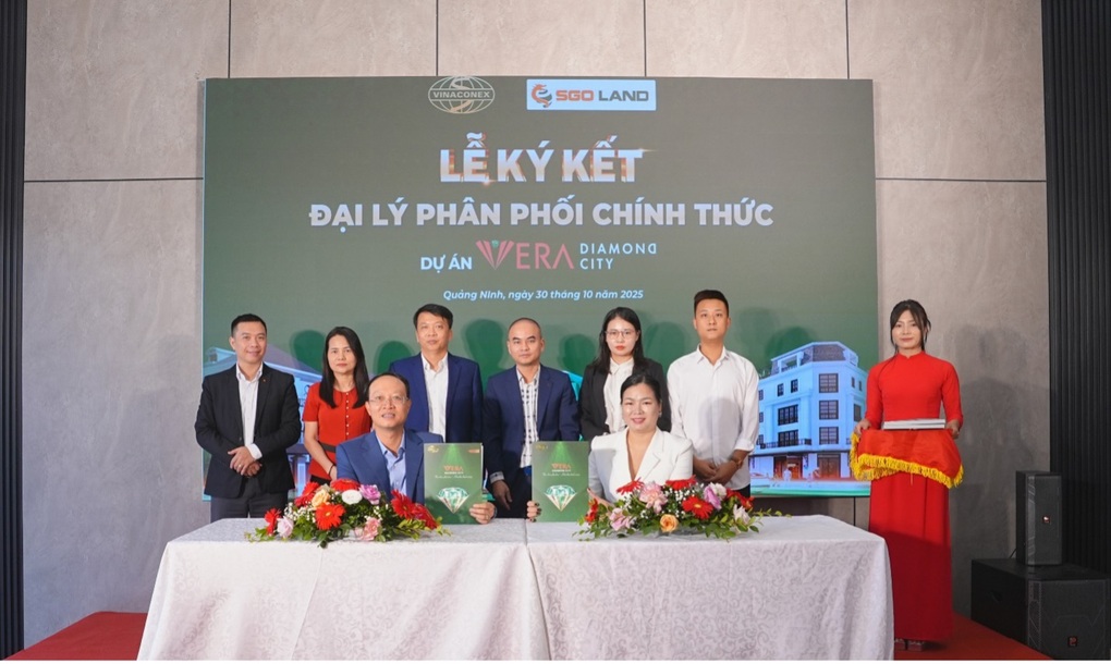 Lễ ký kết với các đại lý phân phối dự án Vera Diamond City Quảng Ninh - 3