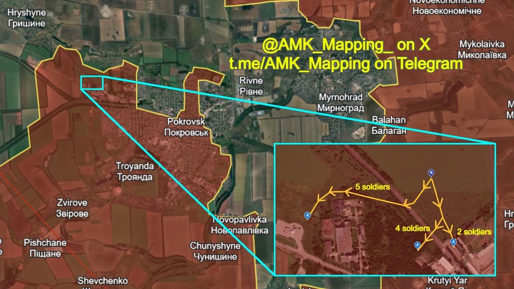 Chiến sự Ukraine 1/11: Nỗ lực giải cứu Pokrovsk của lực lượng Kiev thất bại - 6