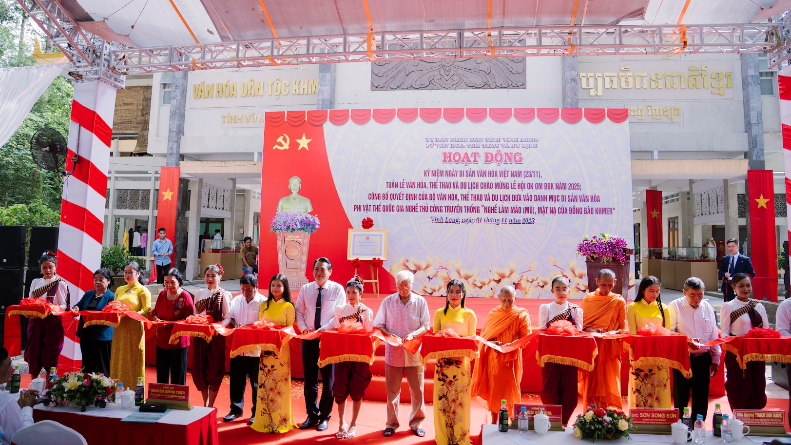 Nghề làm mão, mặt nạ của đồng bào Khmer là di sản văn hóa phi vật thể- Ảnh 3.