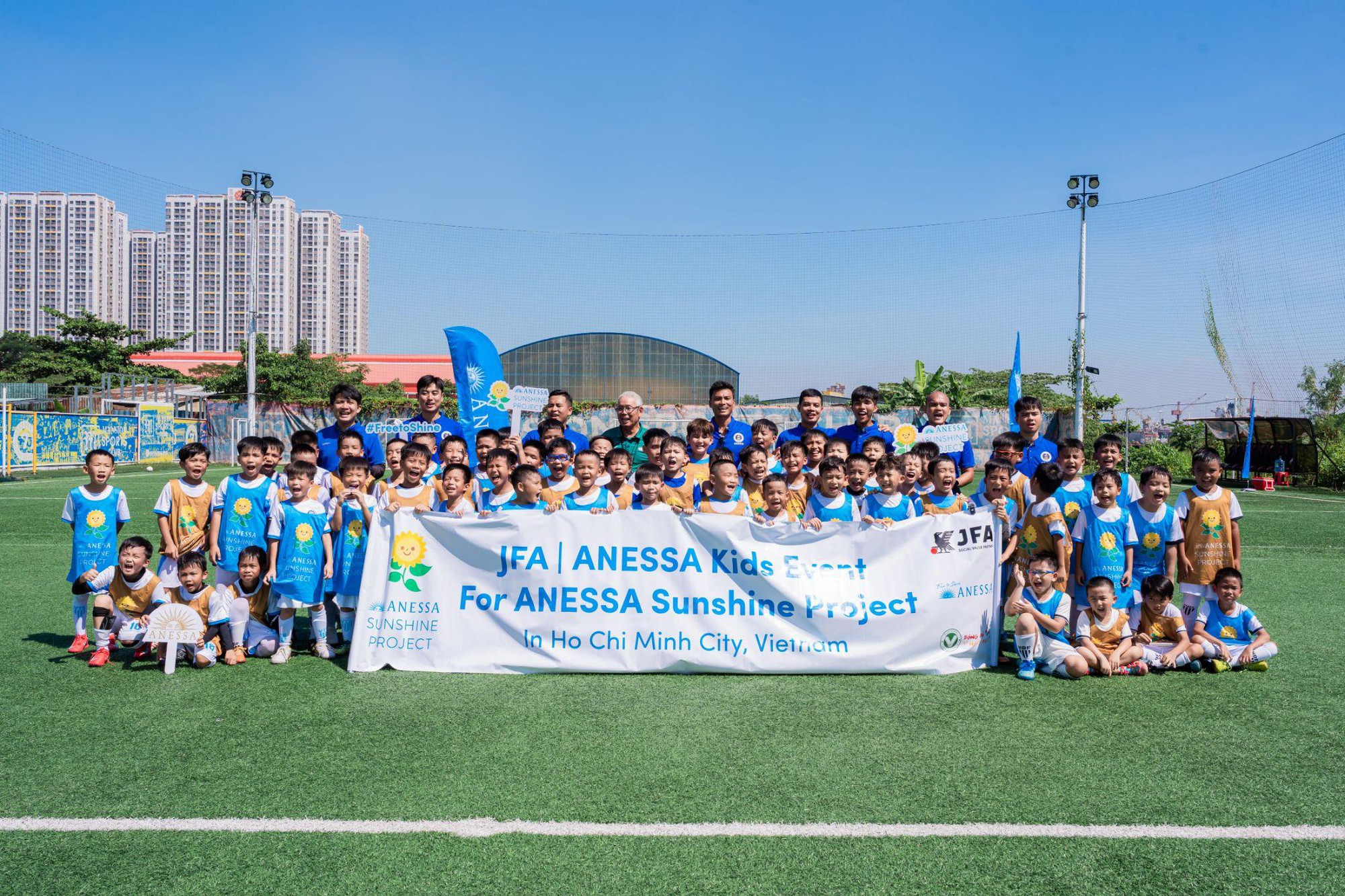 Gắn kết cộng đồng thông qua thể thao: ANESSA cùng trẻ em Việt tận hưởng hoạt động vui chơi ngoài trời- Ảnh 3.