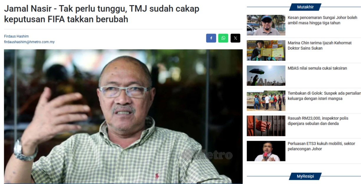 Luật sư FAM thuê bị công kích, huyền thoại Malaysia mong CĐV ngừng thức trắng đêm chờ FIFA

- Ảnh 2.