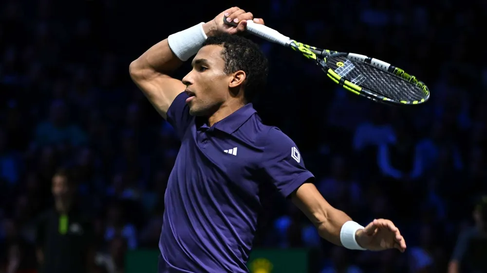 Tay vợt Auger-Aliassime. Ảnh: ATP auger-aliassime-paris-2025.jpg