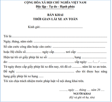 Lỗ hổng trong quy định về thời gian lái xe an toàn để nâng hạng giấy phép 1 lái xe an toàn - Ảnh 2.