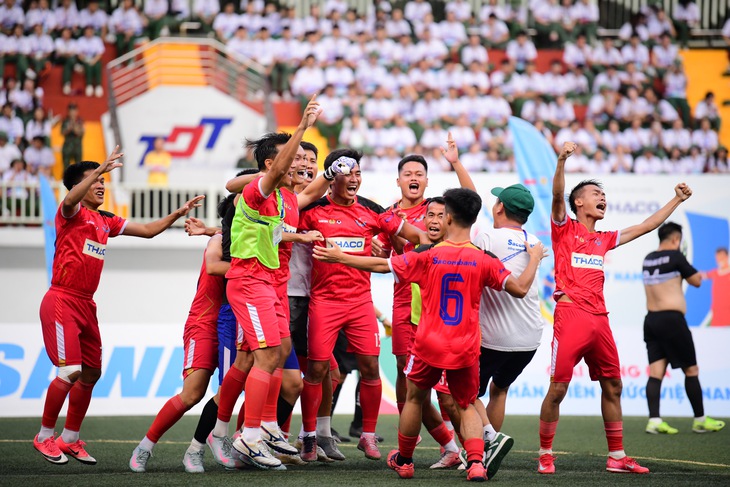 Thủ môn Nguyễn Mạnh Tiến: Người hùng trên chấm luân lưu của Sacombank 3 mạnh tiến - Ảnh 3.