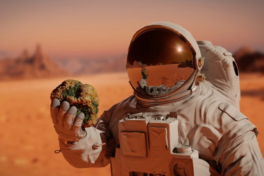 Mặt Trăng chạm mặt Sao Hỏa vào cuối tuần này - 2