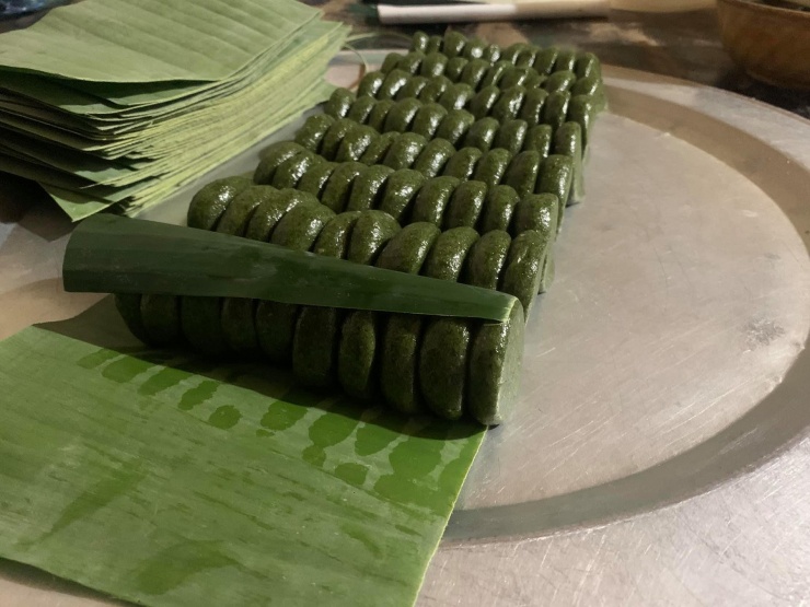 Bánh ngải không chỉ ngon mà còn tốt cho sức khỏe. Ảnh: Trang Ha Du