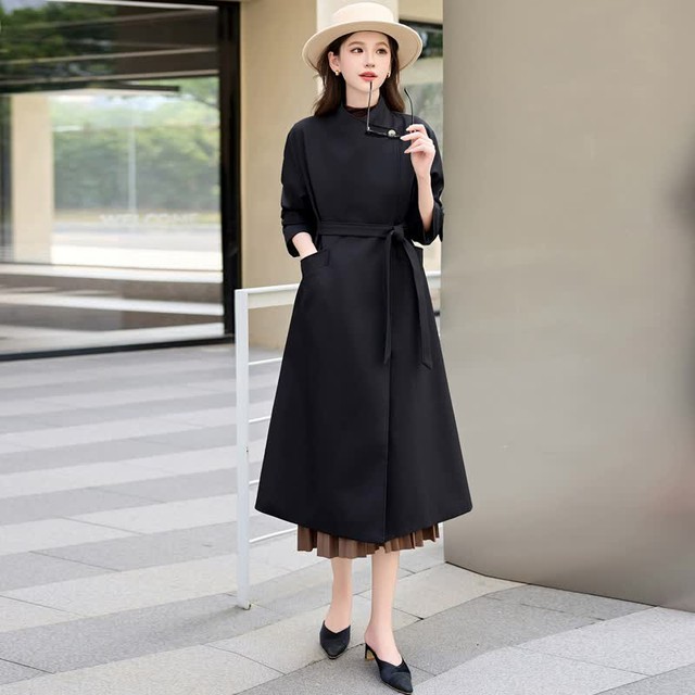 Áo trench coat giúp nàng 'thăng hạng' phong cách ngày thu đông- Ảnh 3.