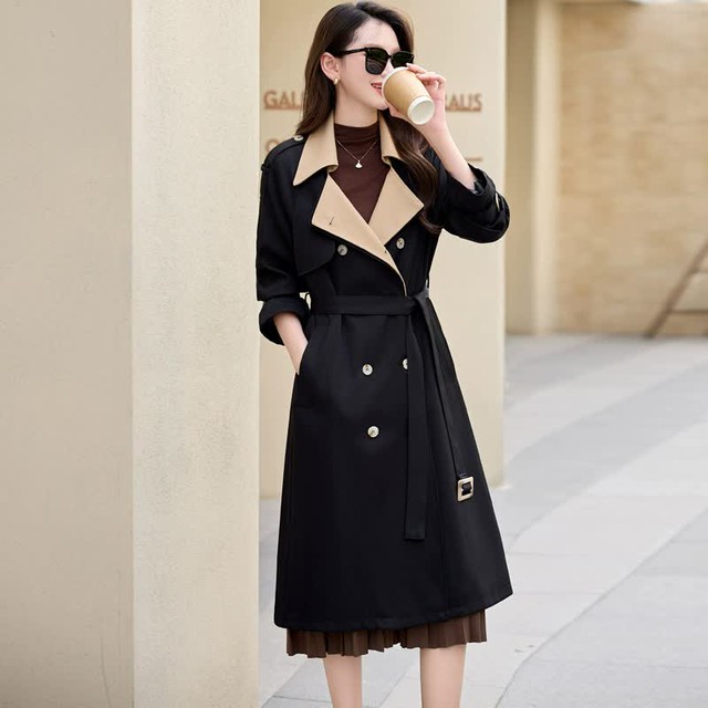 Áo trench coat giúp nàng 'thăng hạng' phong cách ngày thu đông- Ảnh 4.