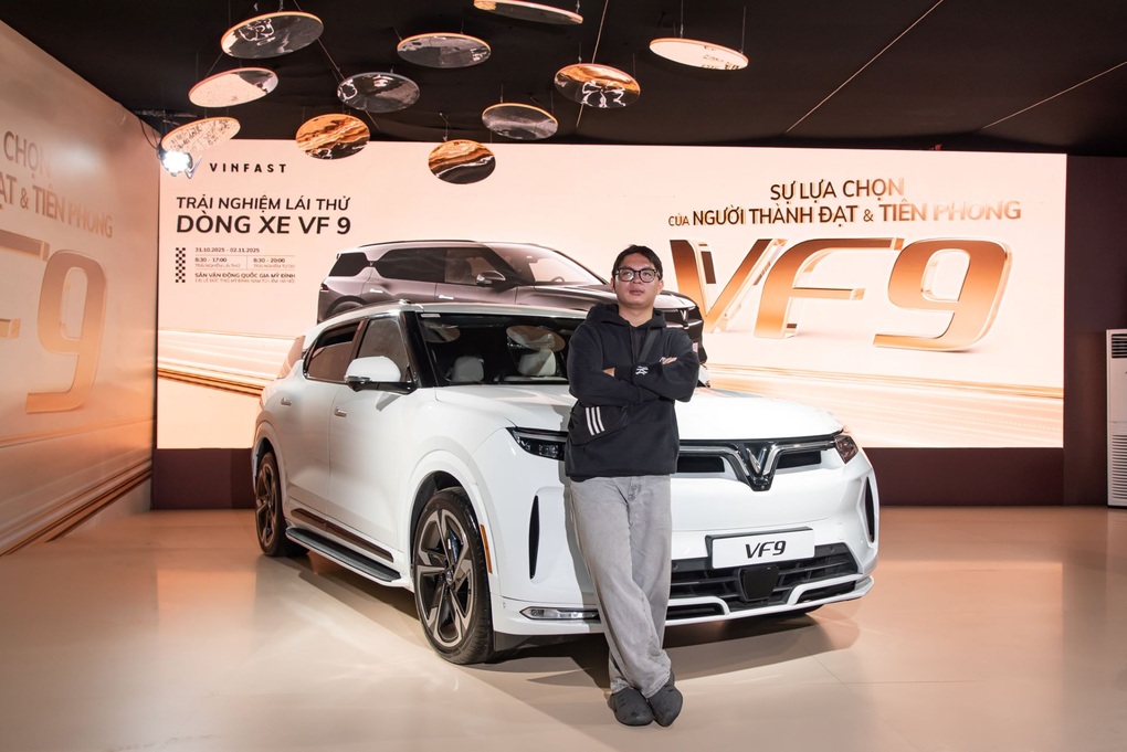 VinFast VF 9 chinh phục khách hàng Hà Nội qua loạt bài lái thử đầy cảm xúc - 8