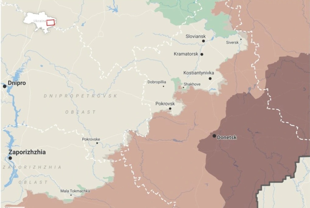 Tổng thống Ukraine đích thân thăm mặt trận gần chảo lửa Pokrovsk - 2