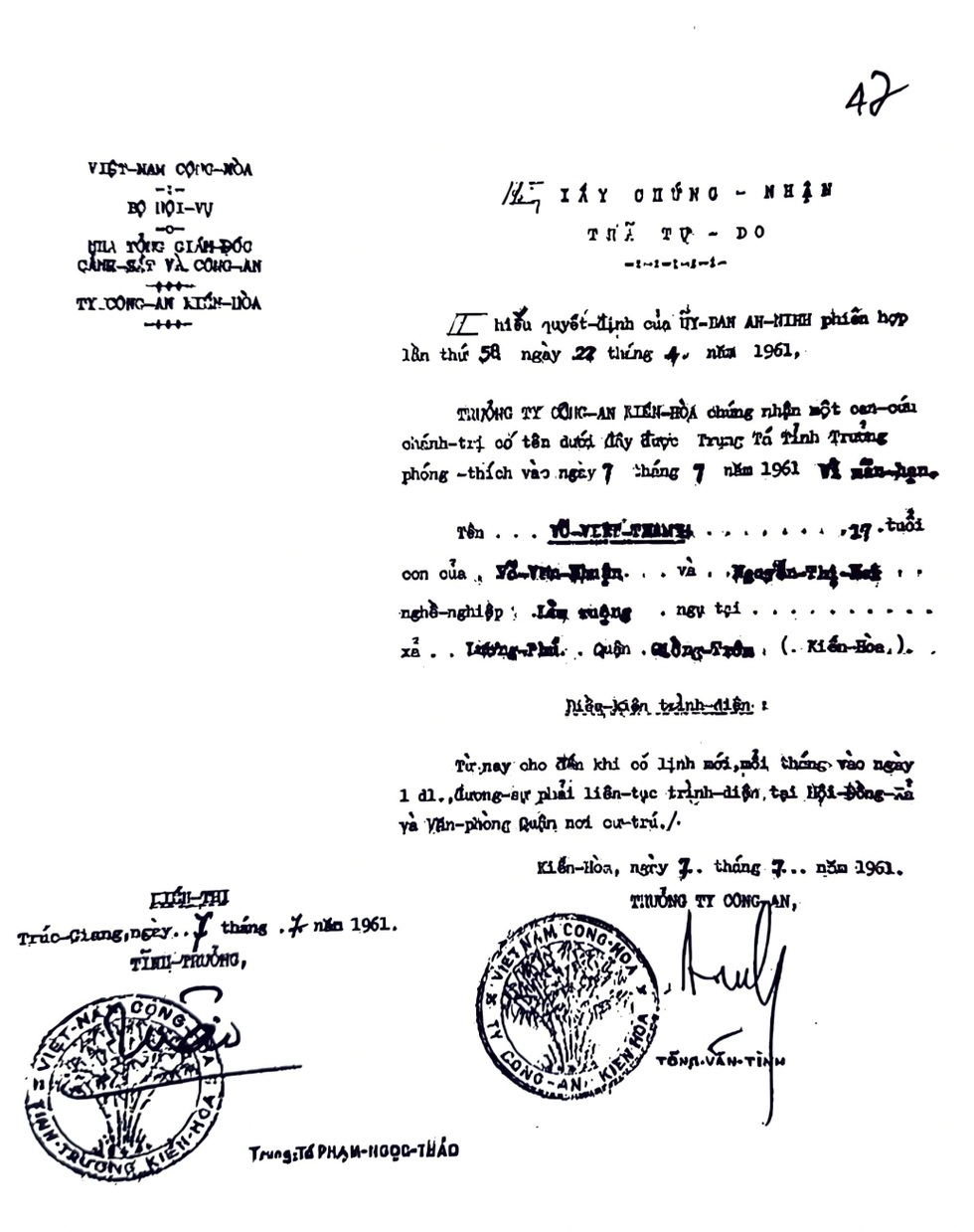 Lá thư chưa công bố và ván bài lật ngửa của nhà tình báo Phạm Ngọc Thảo - 7