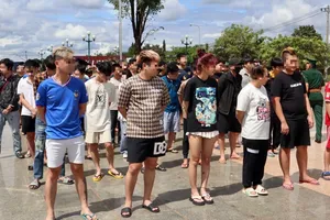 64 người Việt Nam chạy thoát khỏi cơ sở lừa đảo trực tuyến ở Campuchia