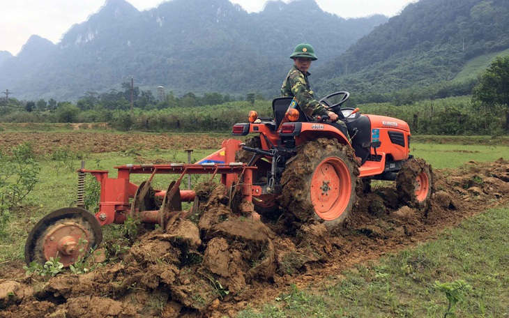 Xúc động cảnh bộ đội biên phòng gặt lúa giúp dân 'chạy bão', chằng nhà cửa - Ảnh 16.