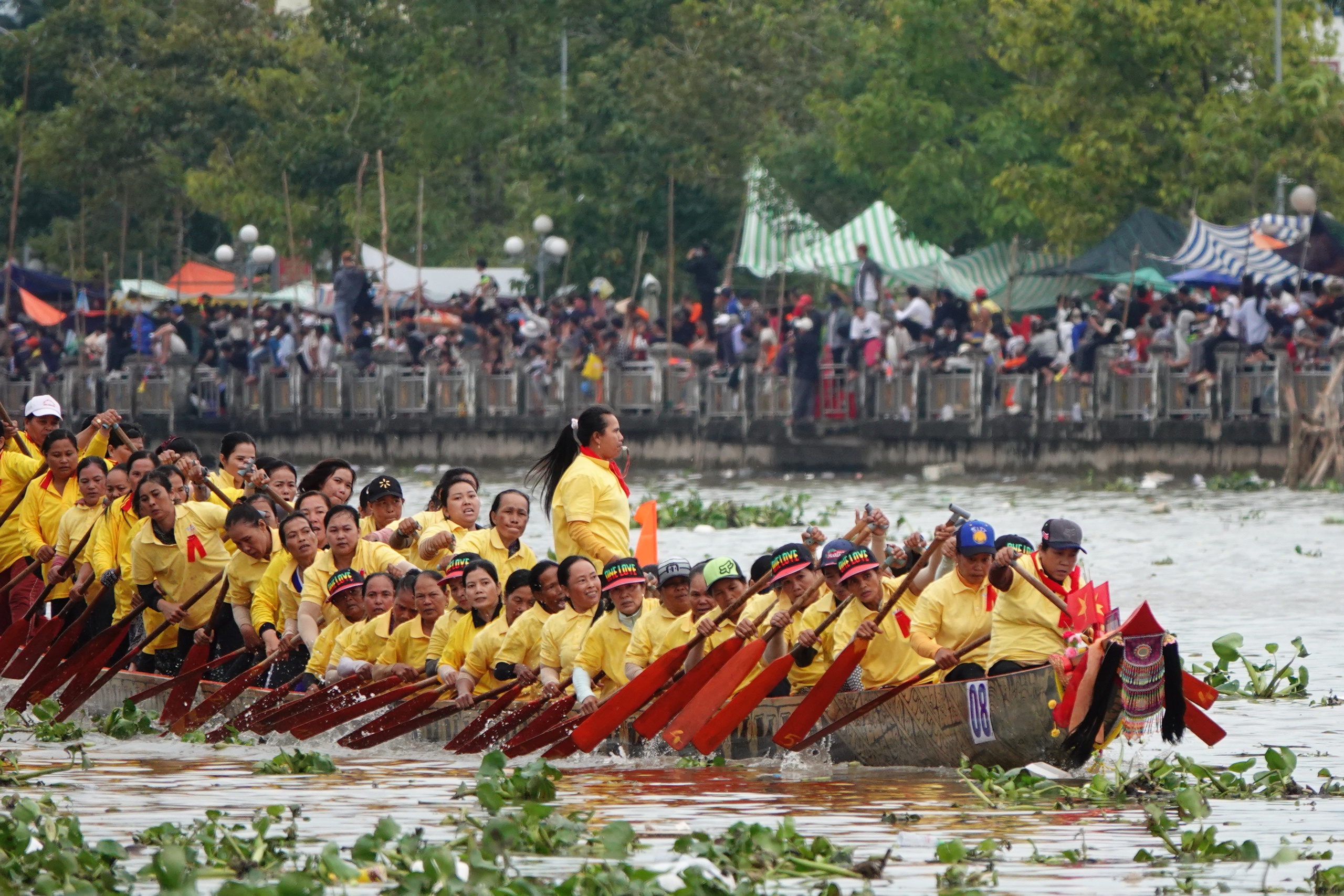 Chùa Tum Núp đoạt hat-trick vô địch ghe ngo nam và nữ- Ảnh 7.