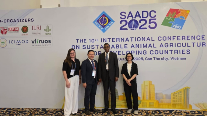 GS Kebreab trong chuyến công tác tại Cần Thơ vào tháng 10/2025, tham gia và tư vấn về nông nghiệp và nuôi trồng ở Việt Nam. Ảnh: nhân vật cung cấp