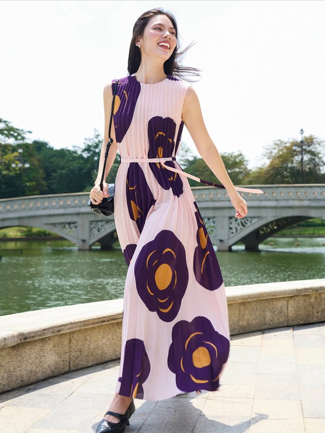 5 chiếc váy dáng dài sang trọng, diện đi làm đi tiệc đều đẹp- Ảnh 3.