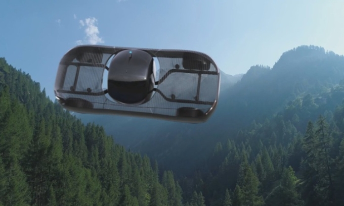 Mẫu xe bay của Alef Aeronautics. Ảnh: Alef Aeronautics