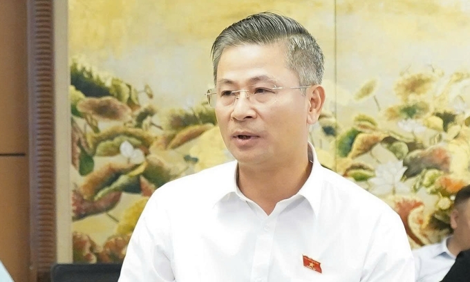 Giám đốc Sở Xây dựng Hà Nội Nguyễn Phi Thường. Ảnh: Media Quốc hội