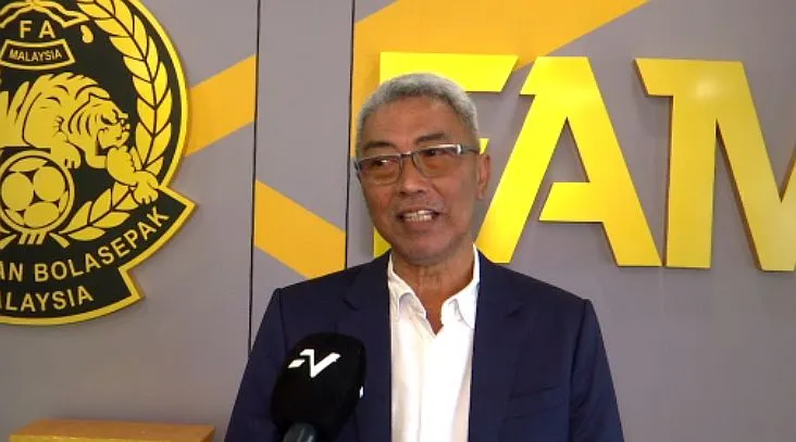 Quyền Chủ tịch FAM Yusoff hy vọng sẽ lật ngược ván cờ thế. Ảnh: TNST. hau-qua-khac-nghiet-cho-bong-da-malaysia (2).jpg