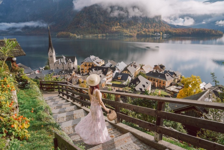 Mùa thu ở thị trấn Hallstatt đẹp nhất thế giới trong mắt khách Việt - 2