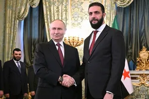 Ông Putin tiếp Tổng thống Syria al-Sharaa tại Moscow